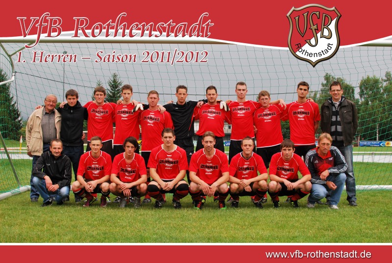 Mannschaftsfoto/Teamfoto von VfB Rothenstadt